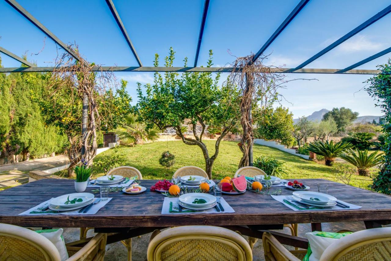Ideal Property Mallorca - Sa Vinya Vella อัลกูเดีย ภายนอก รูปภาพ